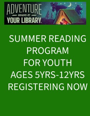 Adventure Begins At Your Library Youth Program Registration