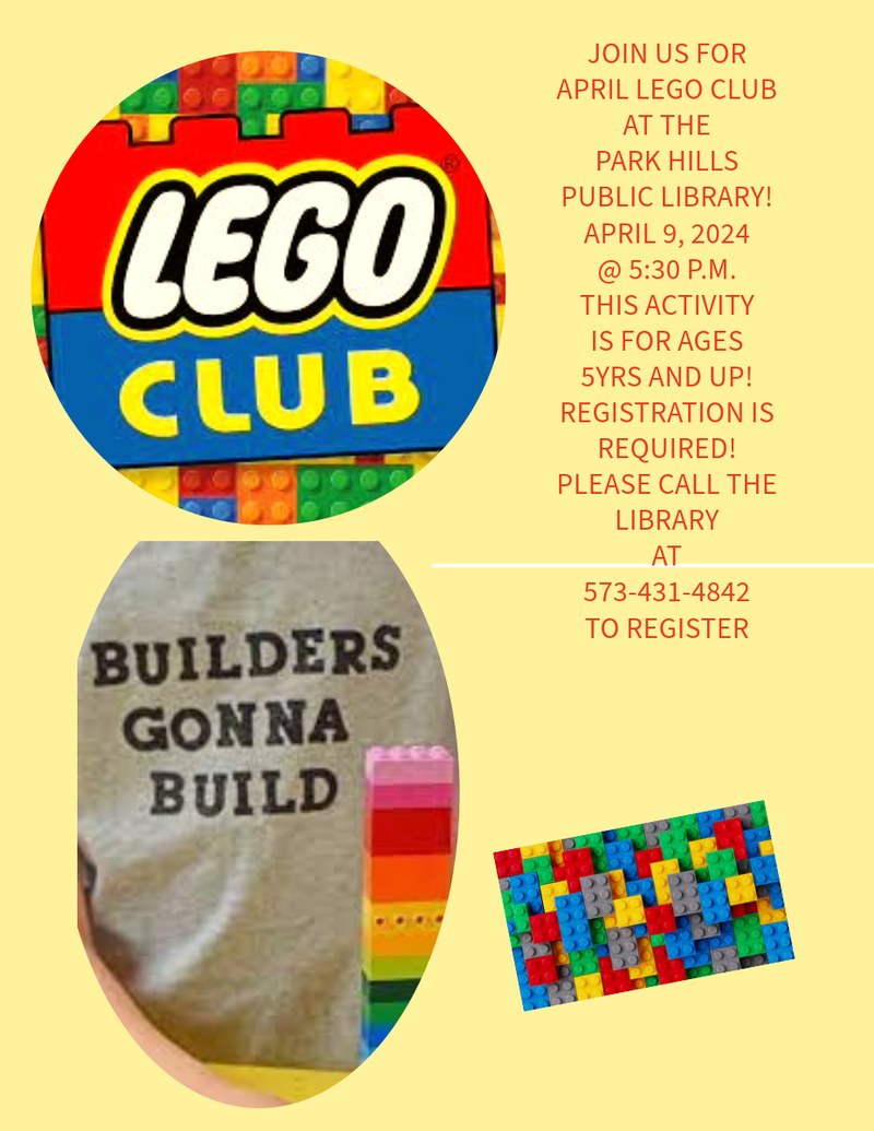 April Lego Club