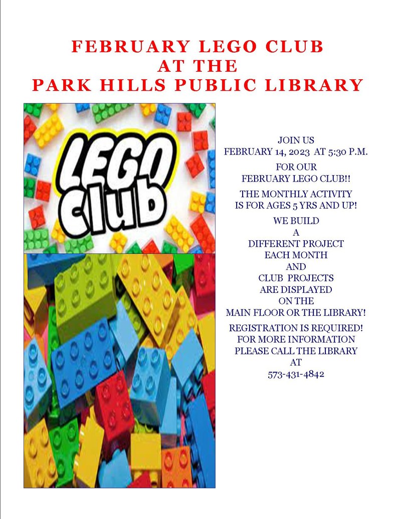 February Lego Club