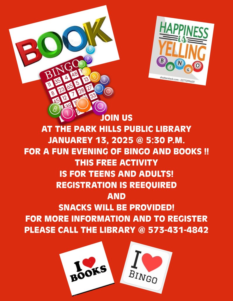 January Book Bingo!