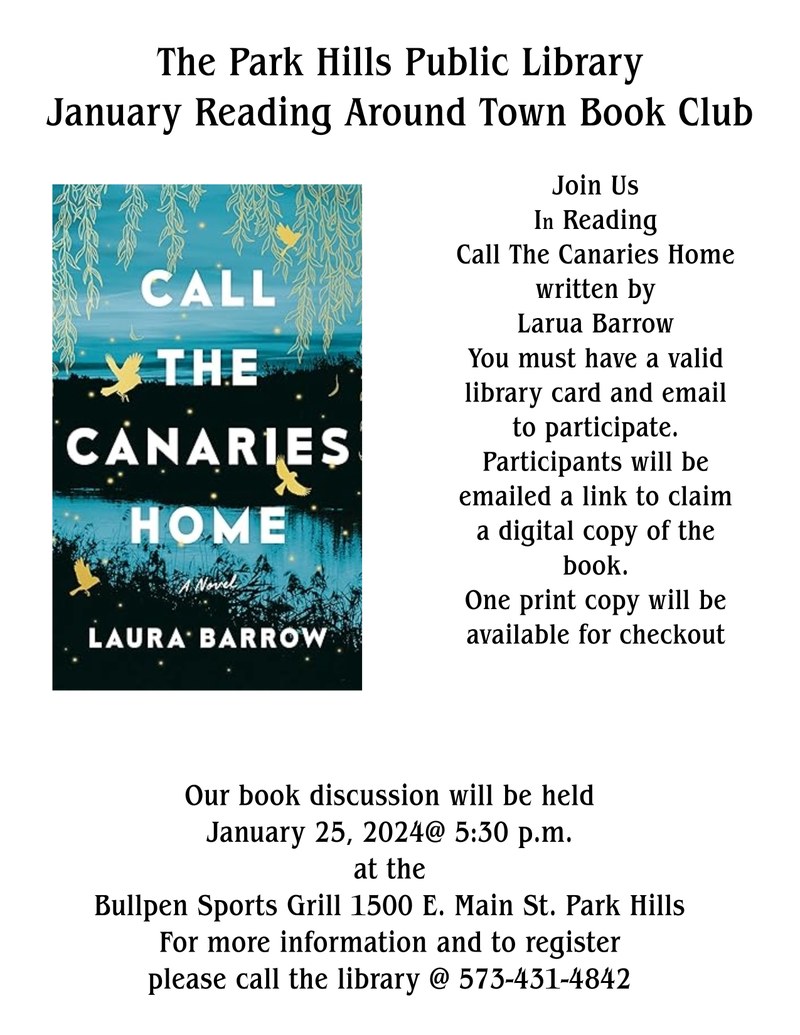 January Reading Around Town Book Club