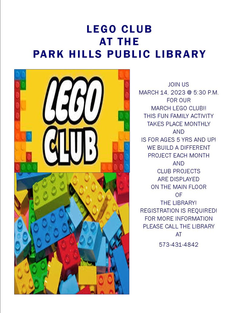 March Lego Club