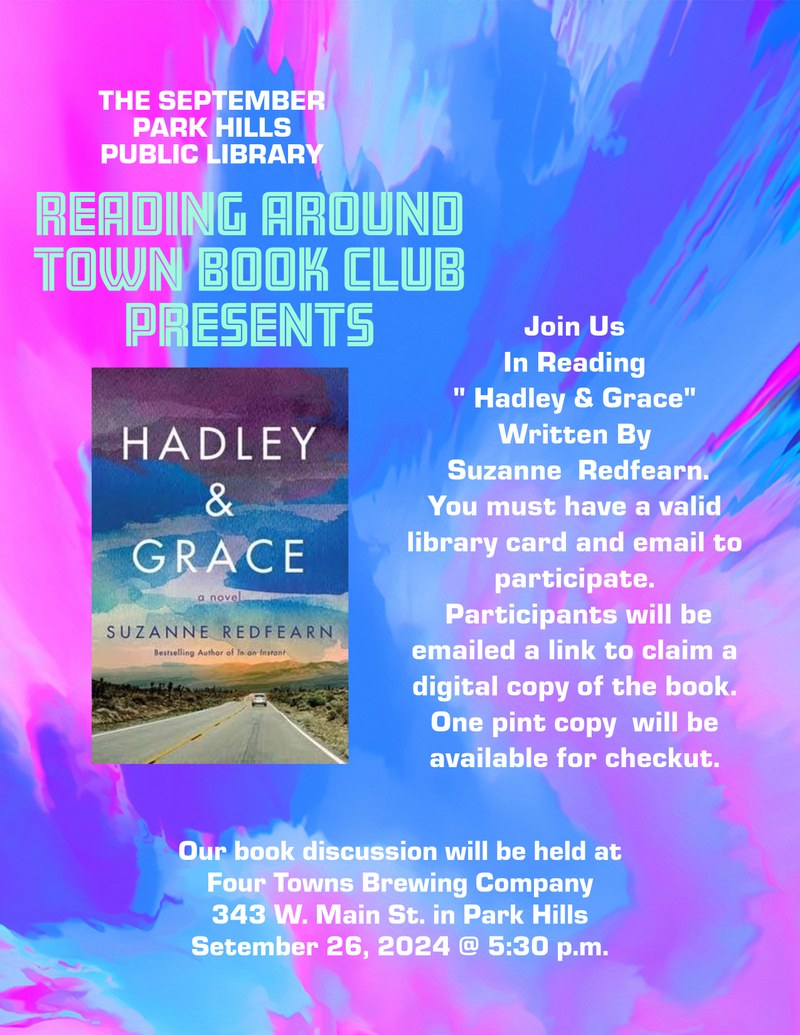 September Reading Around Town Book Club