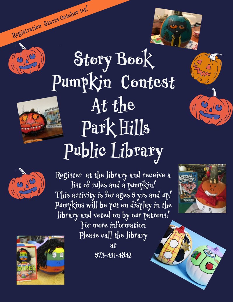 Story Book Pumpkin Contest!